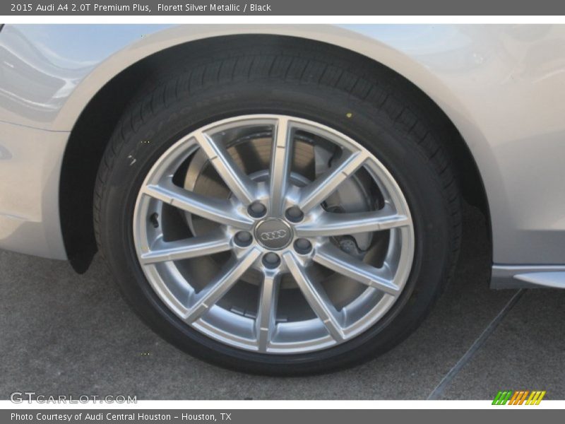 Florett Silver Metallic / Black 2015 Audi A4 2.0T Premium Plus