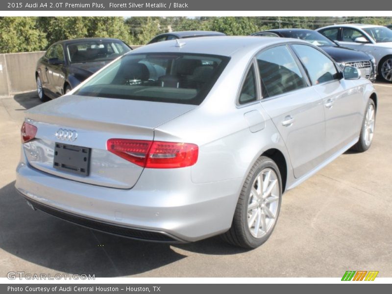 Florett Silver Metallic / Black 2015 Audi A4 2.0T Premium Plus
