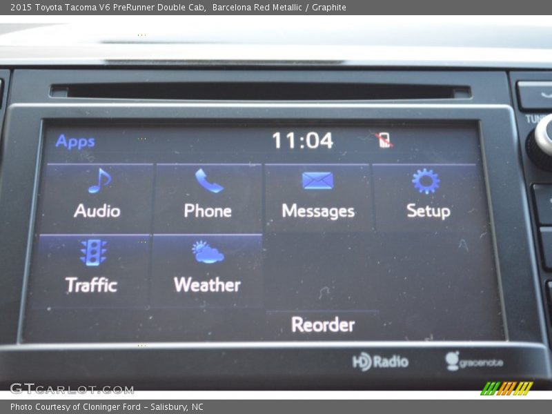 Barcelona Red Metallic / Graphite 2015 Toyota Tacoma V6 PreRunner Double Cab