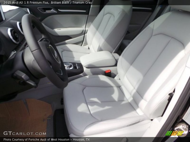Brilliant Black / Titanium Gray 2015 Audi A3 1.8 Premium Plus