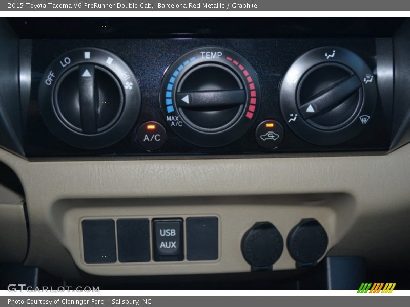 Barcelona Red Metallic / Graphite 2015 Toyota Tacoma V6 PreRunner Double Cab