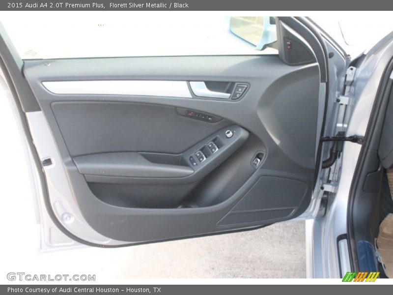 Florett Silver Metallic / Black 2015 Audi A4 2.0T Premium Plus