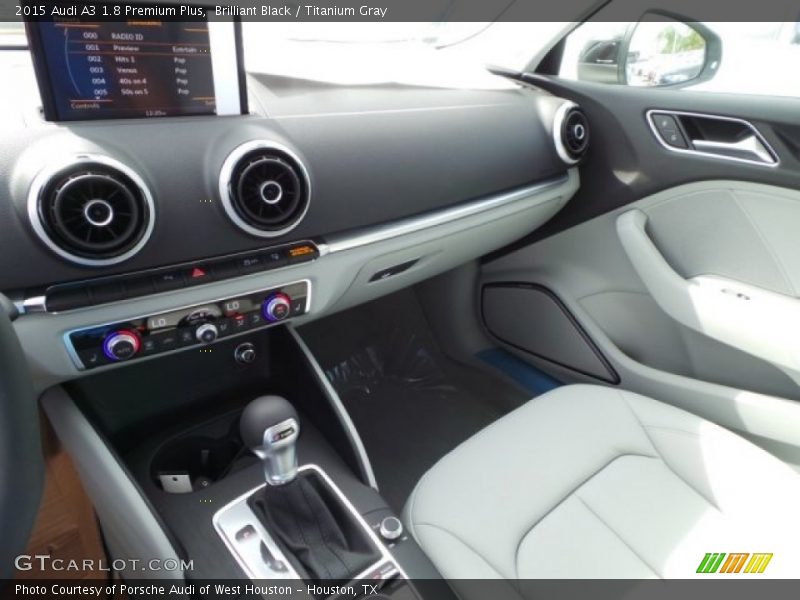 Brilliant Black / Titanium Gray 2015 Audi A3 1.8 Premium Plus