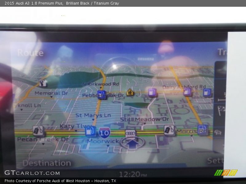 Brilliant Black / Titanium Gray 2015 Audi A3 1.8 Premium Plus