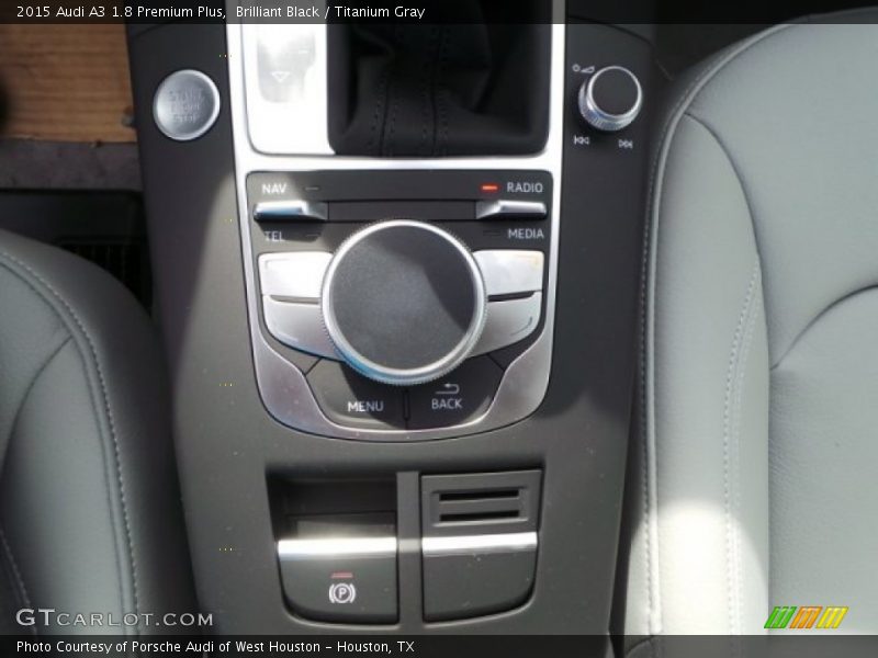 Brilliant Black / Titanium Gray 2015 Audi A3 1.8 Premium Plus