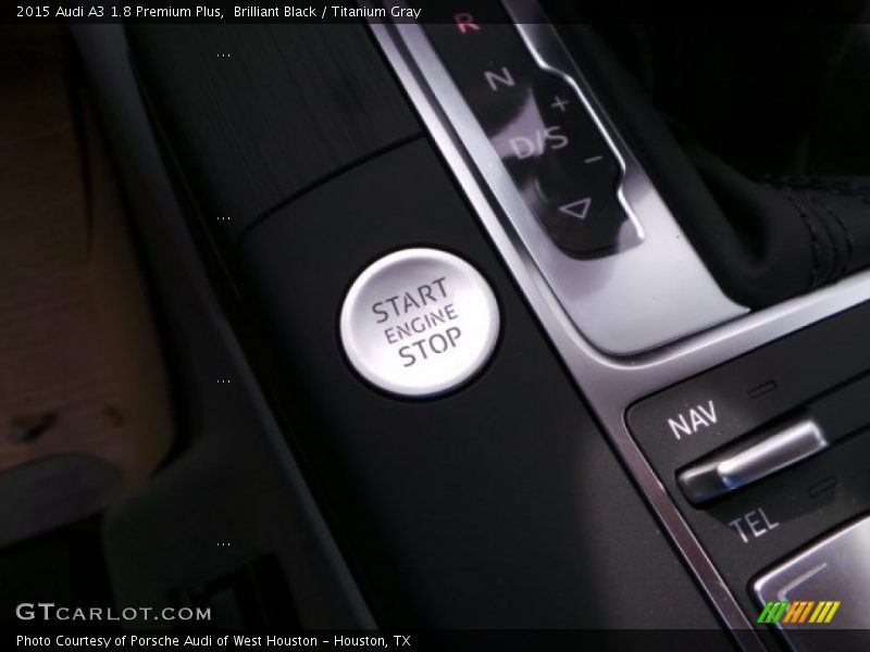 Brilliant Black / Titanium Gray 2015 Audi A3 1.8 Premium Plus