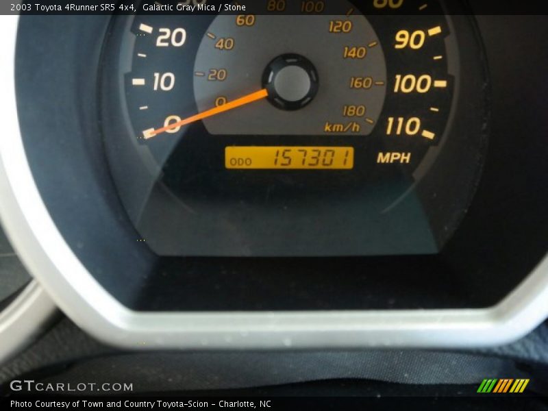 Galactic Gray Mica / Stone 2003 Toyota 4Runner SR5 4x4