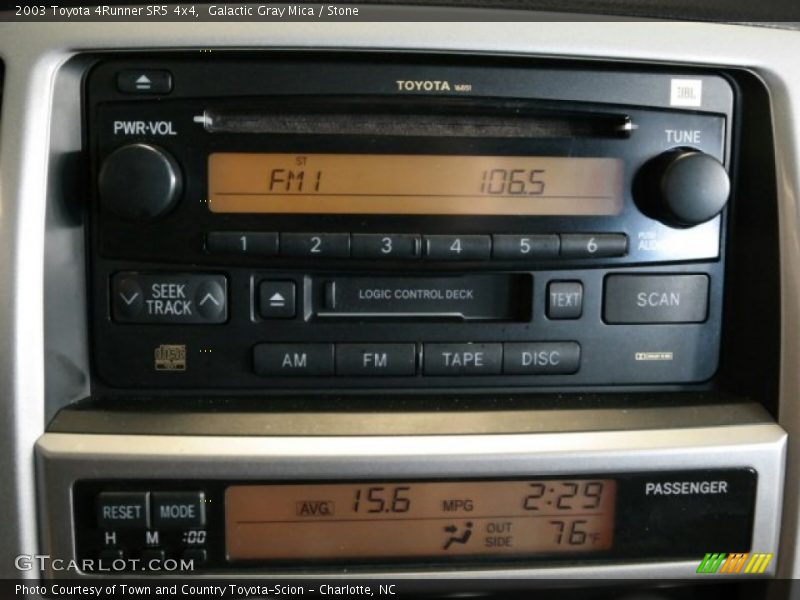 Galactic Gray Mica / Stone 2003 Toyota 4Runner SR5 4x4