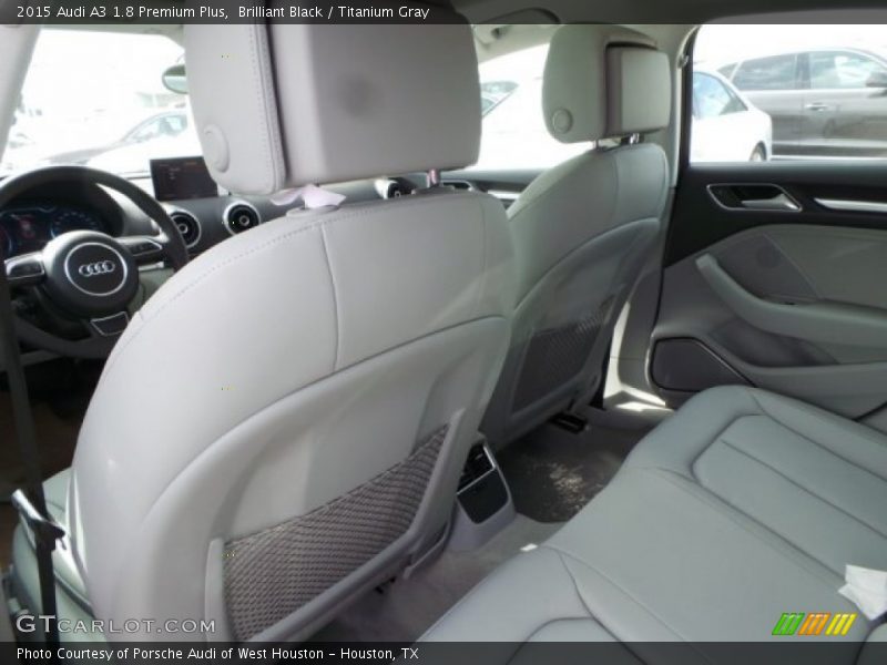 Brilliant Black / Titanium Gray 2015 Audi A3 1.8 Premium Plus