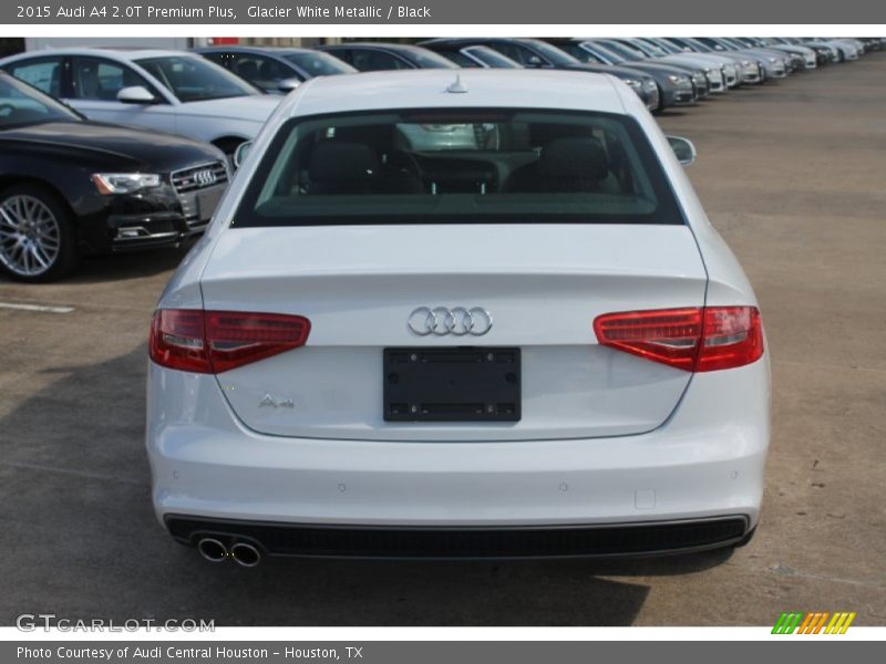 Glacier White Metallic / Black 2015 Audi A4 2.0T Premium Plus