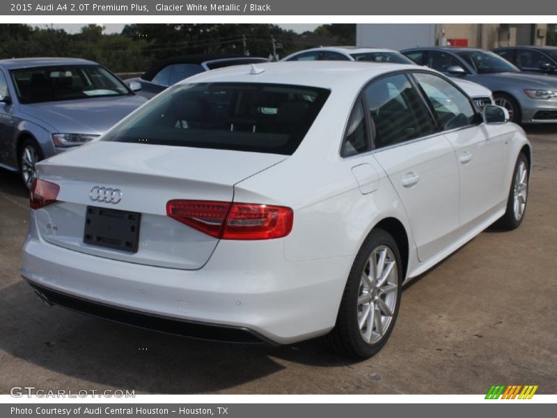 Glacier White Metallic / Black 2015 Audi A4 2.0T Premium Plus