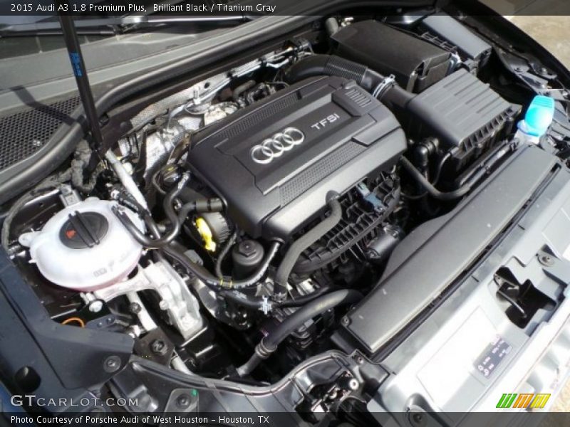 Brilliant Black / Titanium Gray 2015 Audi A3 1.8 Premium Plus