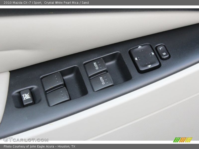 Crystal White Pearl Mica / Sand 2010 Mazda CX-7 i Sport