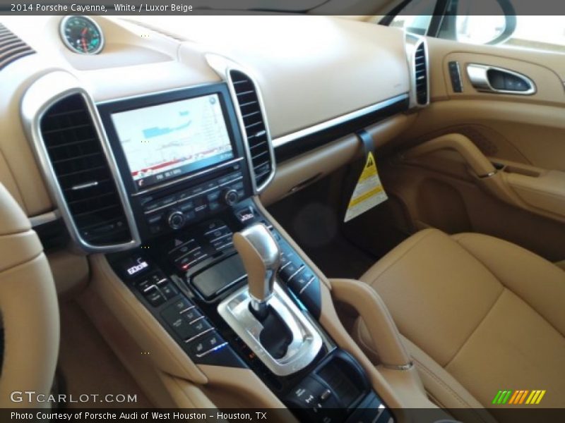 White / Luxor Beige 2014 Porsche Cayenne