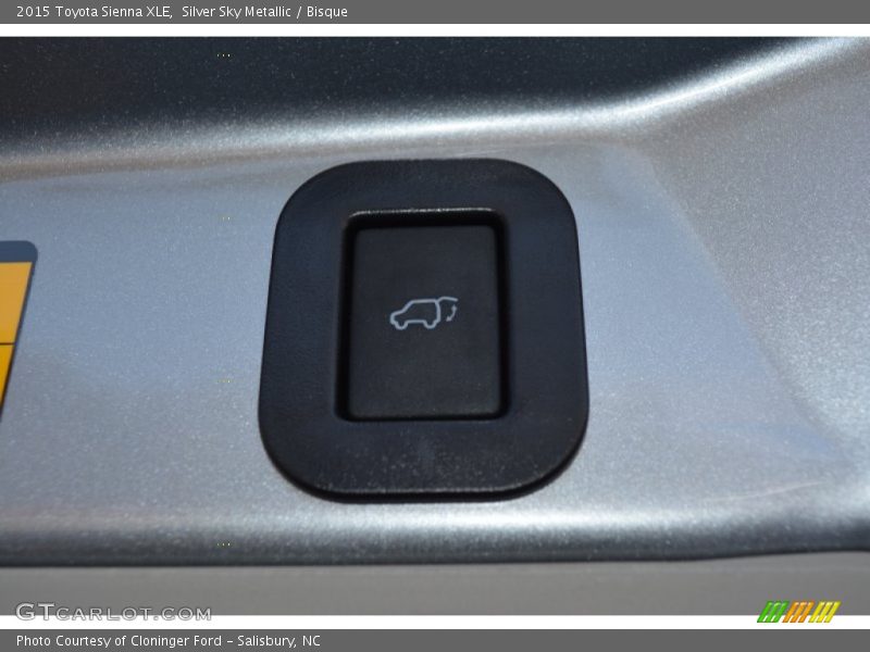 Silver Sky Metallic / Bisque 2015 Toyota Sienna XLE