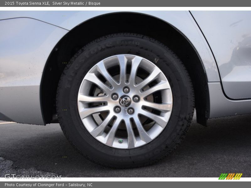  2015 Sienna XLE Wheel