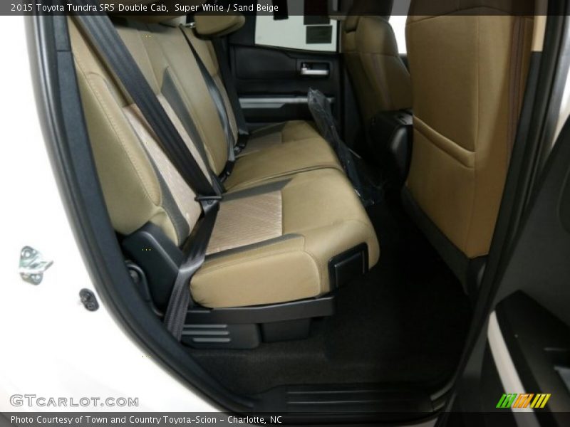 Rear Seat of 2015 Tundra SR5 Double Cab