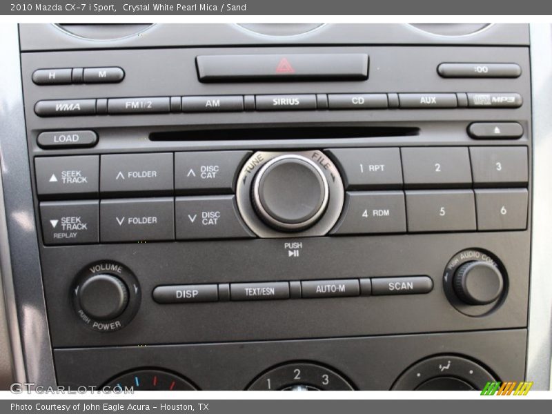 Crystal White Pearl Mica / Sand 2010 Mazda CX-7 i Sport