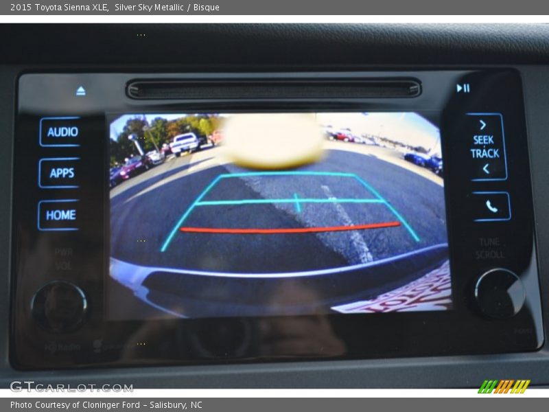Silver Sky Metallic / Bisque 2015 Toyota Sienna XLE