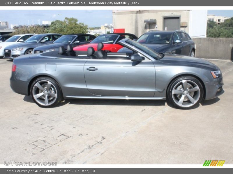  2015 A5 Premium Plus quattro Convertible Monsoon Gray Metallic