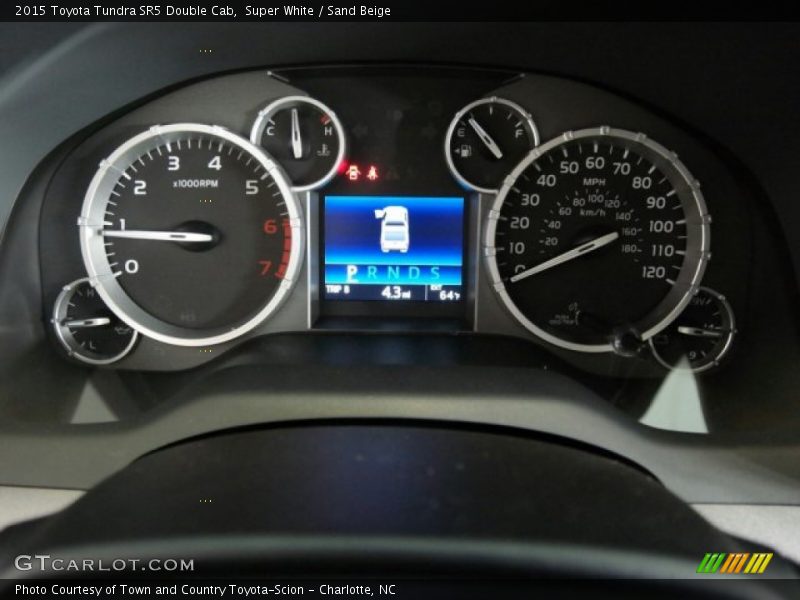 Super White / Sand Beige 2015 Toyota Tundra SR5 Double Cab