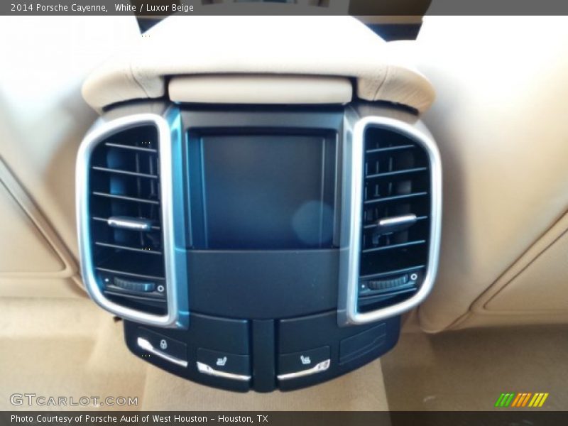 White / Luxor Beige 2014 Porsche Cayenne