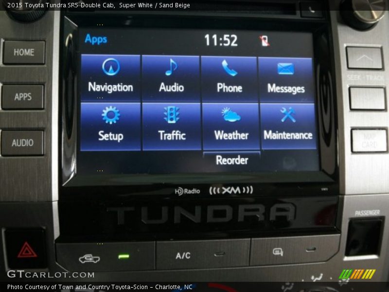 Super White / Sand Beige 2015 Toyota Tundra SR5 Double Cab