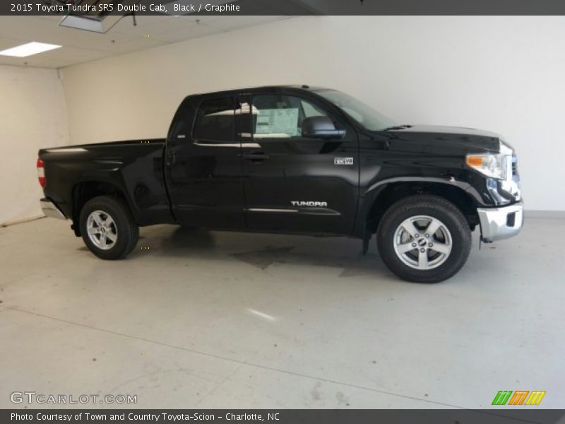 Black / Graphite 2015 Toyota Tundra SR5 Double Cab