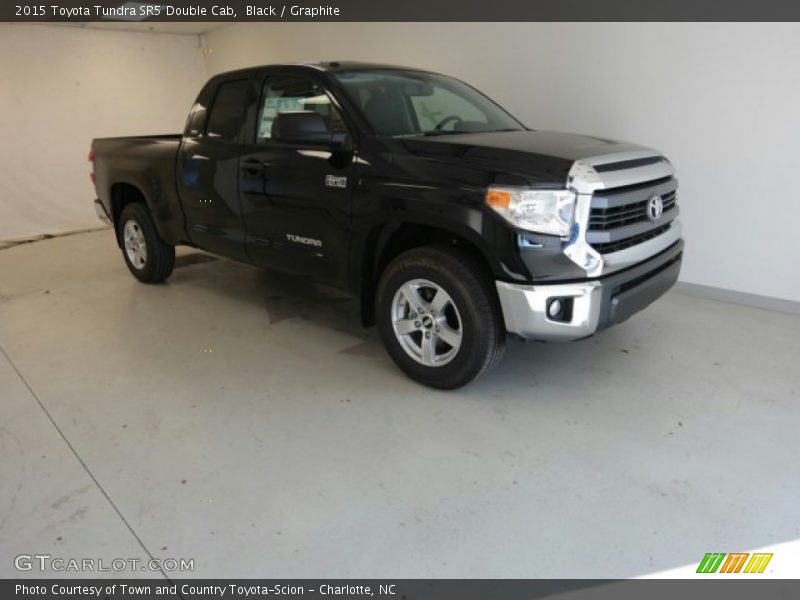 Black / Graphite 2015 Toyota Tundra SR5 Double Cab