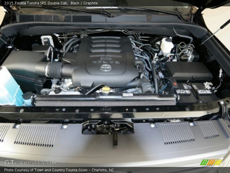 Black / Graphite 2015 Toyota Tundra SR5 Double Cab