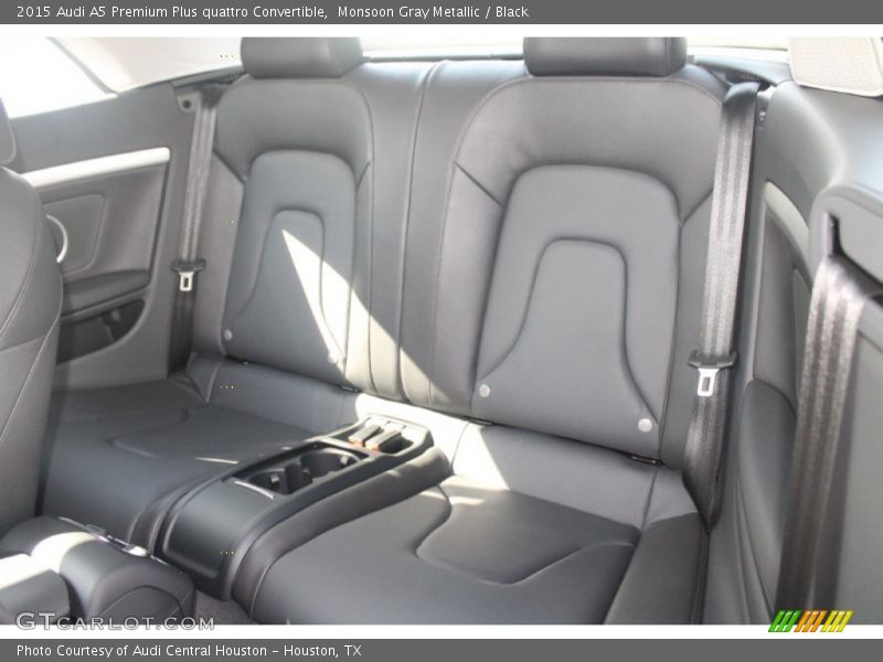 Monsoon Gray Metallic / Black 2015 Audi A5 Premium Plus quattro Convertible