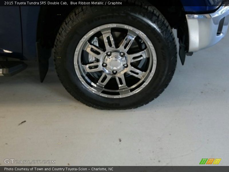 Blue Ribbon Metallic / Graphite 2015 Toyota Tundra SR5 Double Cab