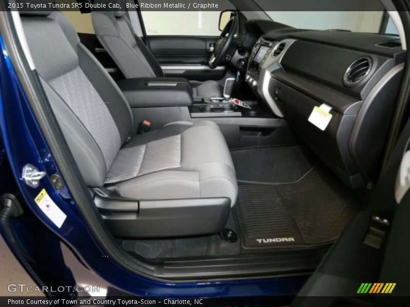 Blue Ribbon Metallic / Graphite 2015 Toyota Tundra SR5 Double Cab