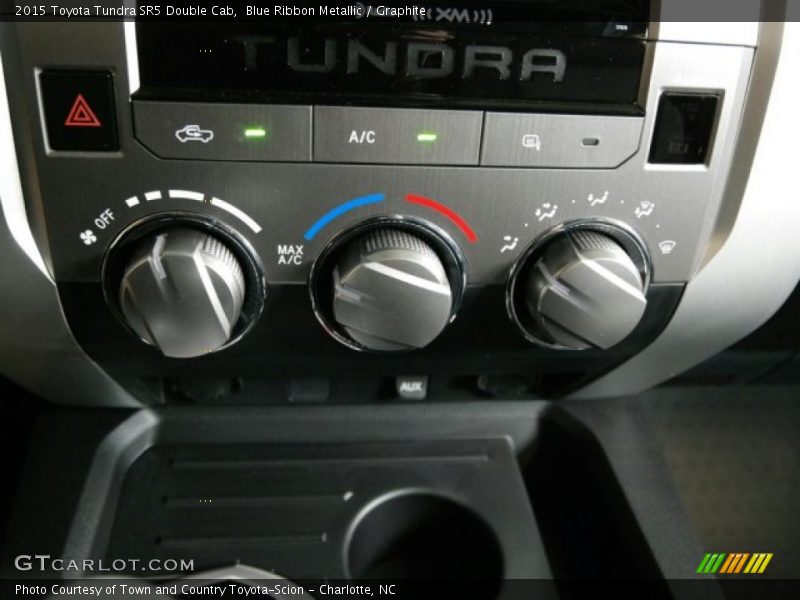 Blue Ribbon Metallic / Graphite 2015 Toyota Tundra SR5 Double Cab