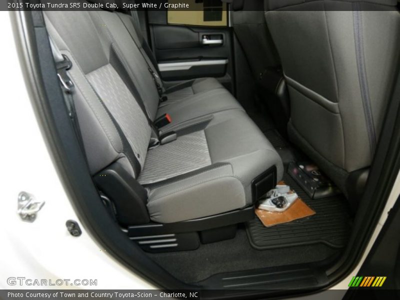 Super White / Graphite 2015 Toyota Tundra SR5 Double Cab