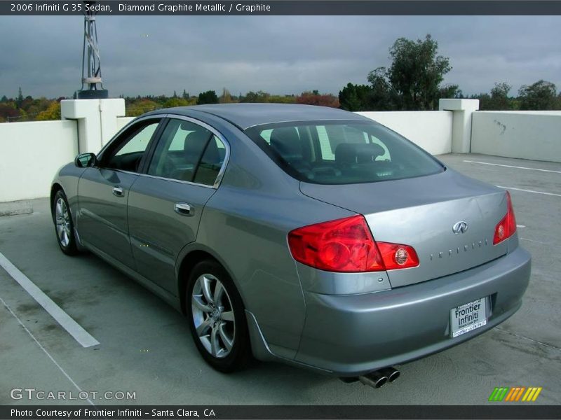 Diamond Graphite Metallic / Graphite 2006 Infiniti G 35 Sedan