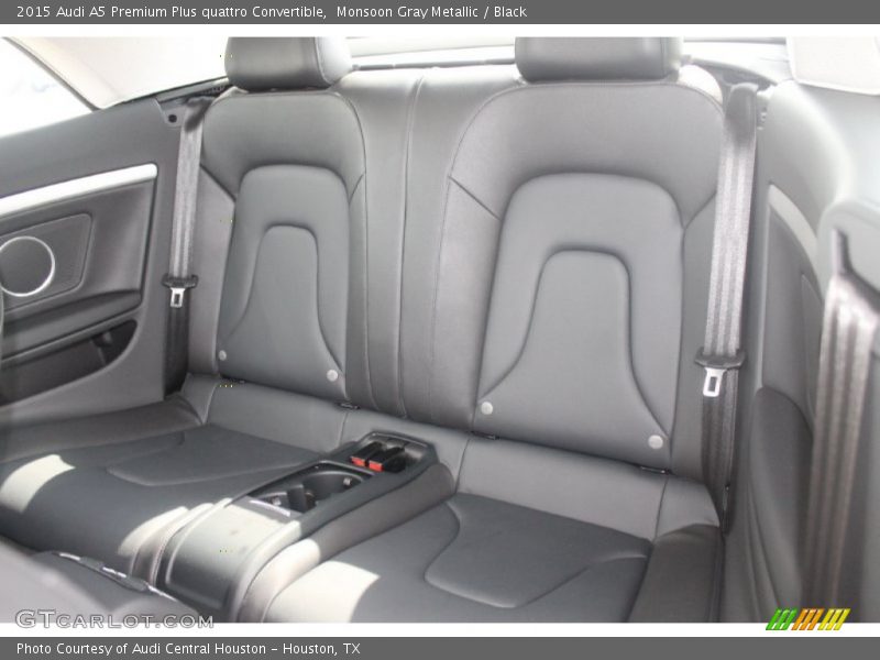 Monsoon Gray Metallic / Black 2015 Audi A5 Premium Plus quattro Convertible