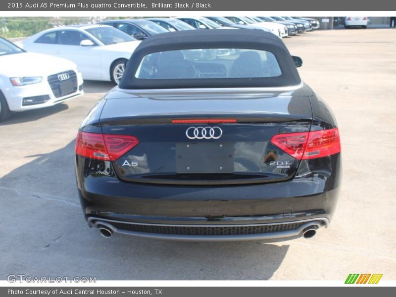 Brilliant Black / Black 2015 Audi A5 Premium Plus quattro Convertible