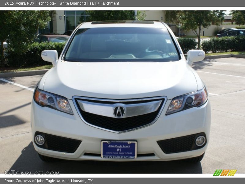 White Diamond Pearl / Parchment 2015 Acura RDX Technology