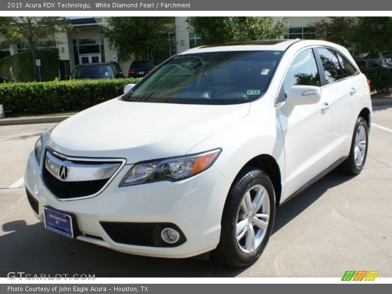 White Diamond Pearl / Parchment 2015 Acura RDX Technology