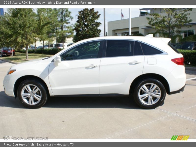 White Diamond Pearl / Parchment 2015 Acura RDX Technology