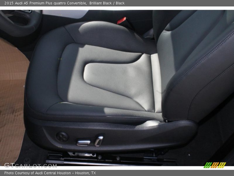 Brilliant Black / Black 2015 Audi A5 Premium Plus quattro Convertible