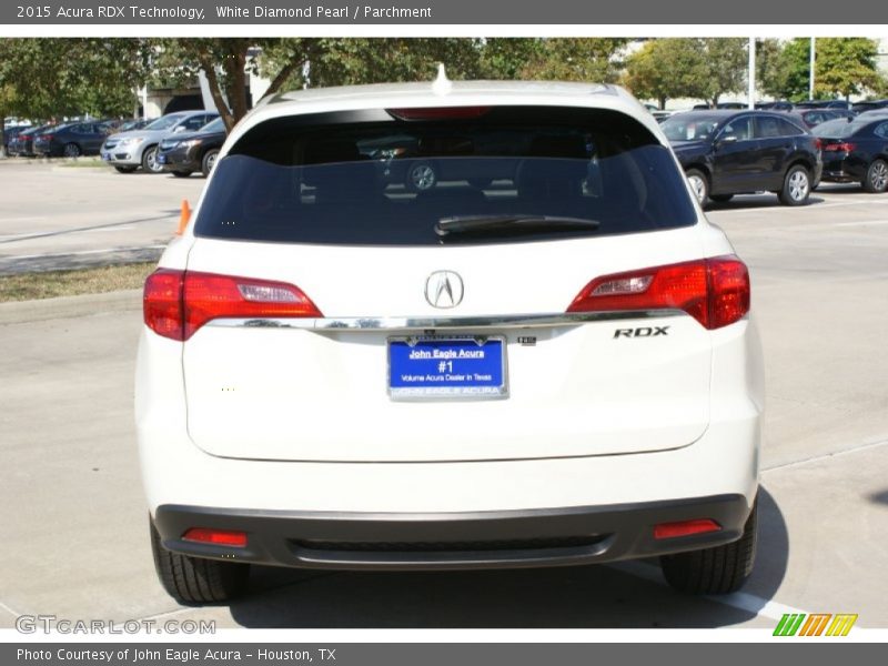 White Diamond Pearl / Parchment 2015 Acura RDX Technology