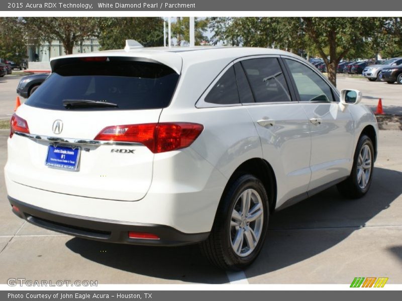White Diamond Pearl / Parchment 2015 Acura RDX Technology