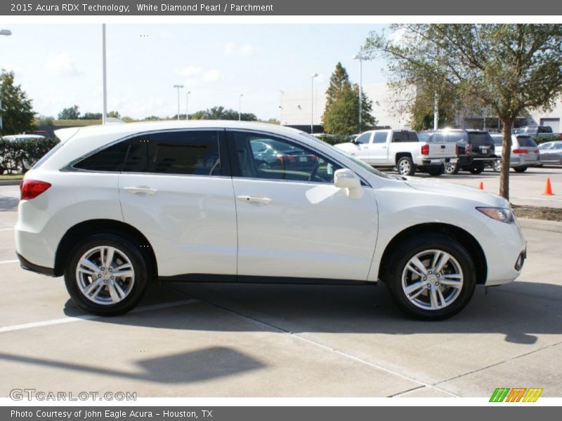White Diamond Pearl / Parchment 2015 Acura RDX Technology