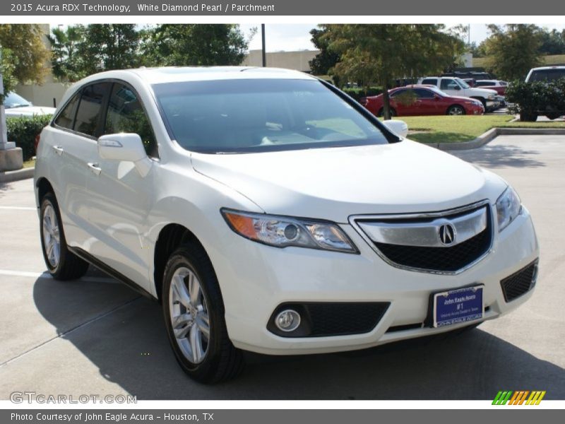 White Diamond Pearl / Parchment 2015 Acura RDX Technology