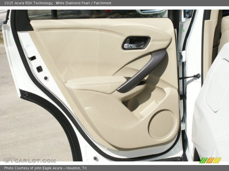 White Diamond Pearl / Parchment 2015 Acura RDX Technology