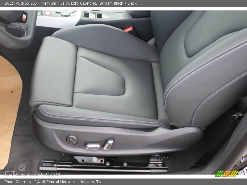 Front Seat of 2015 S5 3.0T Premium Plus quattro Cabriolet