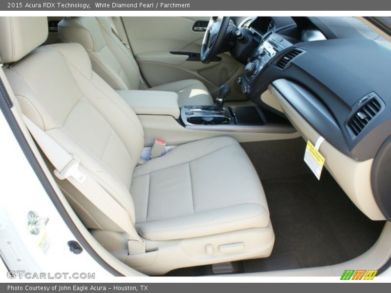 White Diamond Pearl / Parchment 2015 Acura RDX Technology
