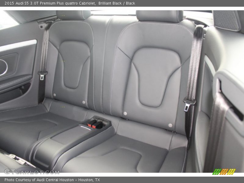 Rear Seat of 2015 S5 3.0T Premium Plus quattro Cabriolet
